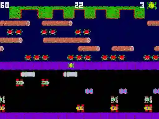 Игра Clumpsy Frogger 2D онлајн