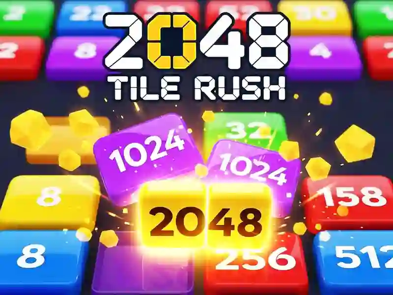 Игра 2048 Tile Rush онлајн