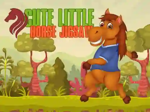 Игра Cute Little Horse Jigsaw онлајн