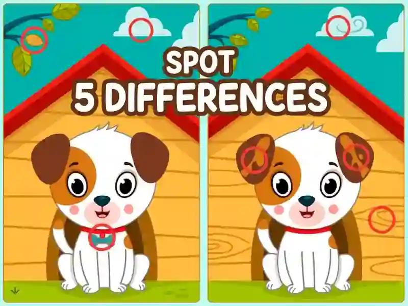 Игра Spot 5 Differences онлајн