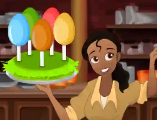 Игра Princess Easter Egg Decoration онлајн