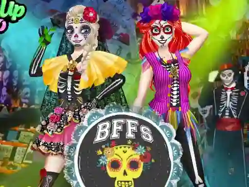 Игра BFFS Day Of The Dead онлајн
