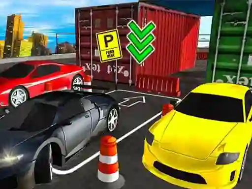 Игра City car parking онлајн