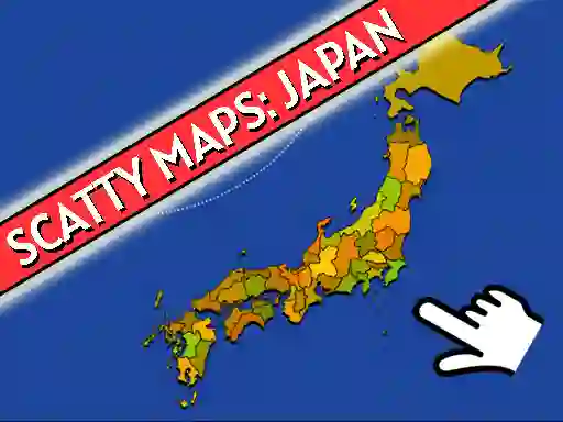 Игра Scatty Maps Japan онлајн