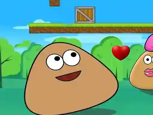 Игра Pou Slide онлајн