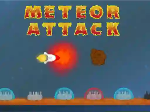 Игра Meteor Attack онлајн