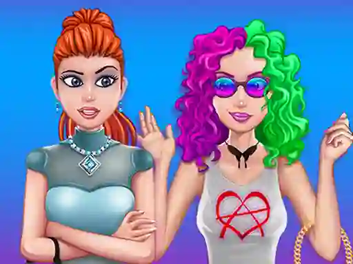 Игра Fashion Makeover 2021 онлајн