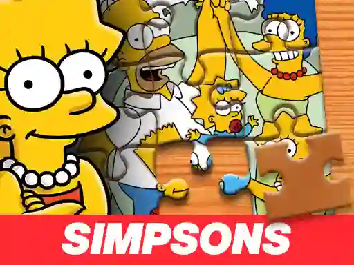 Игра Simpson Jigsaw Puzzle онлајн