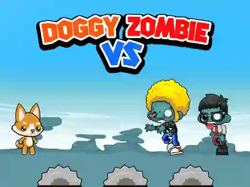 Игра Doggy Vs Zombies онлајн