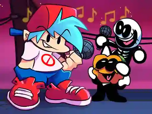 Игра Friday Night Funkin Music Notes онлајн