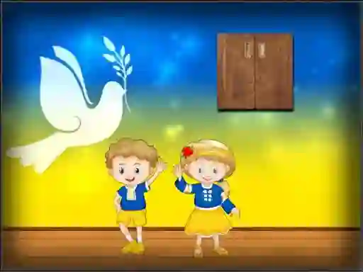 Игра Amgel Peace Room Escape онлајн