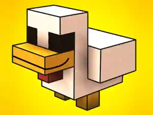Игра Noob Chicken Farm Tycoon онлајн