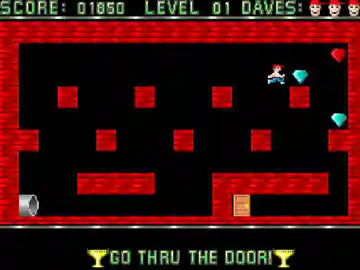 Игра Dangerous dave онлајн