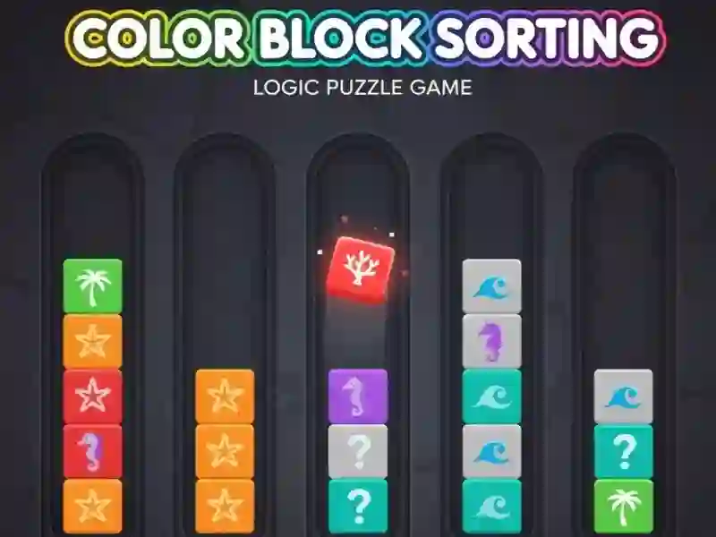 Игра Color Block Sorting онлајн