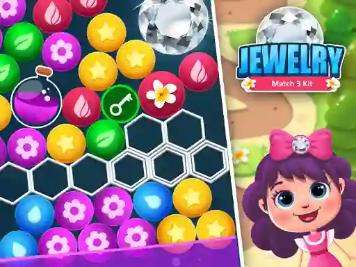Игра Jewelry Match 3 Kit онлајн