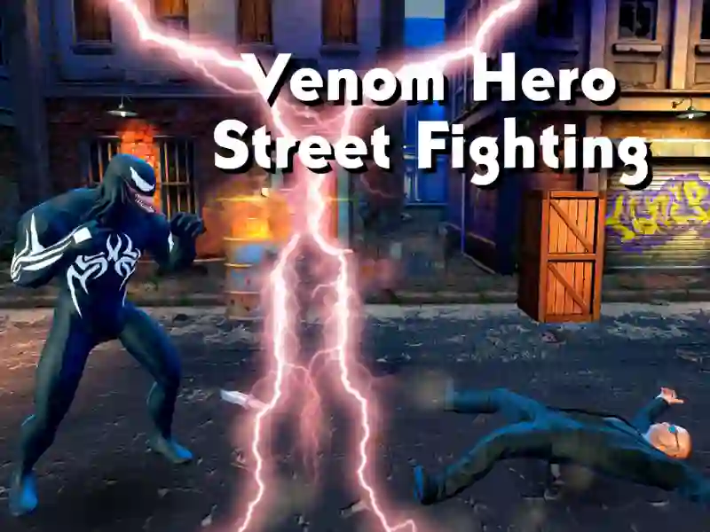 Игра Venom Hero Street Fighting онлајн