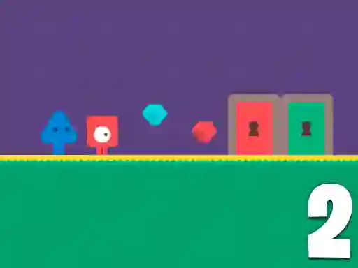Игра Red and Blue Adventure 2 онлајн