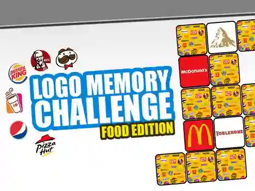 Игра Logo Memory Food Edition онлајн