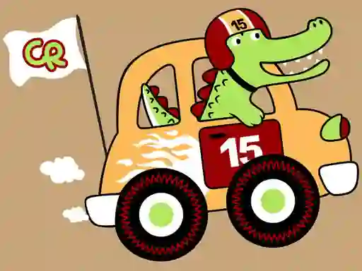 Игра Fast Racing Cars Coloring онлајн