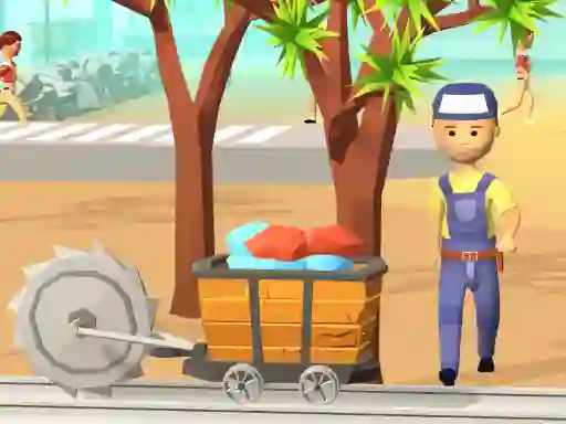 Игра Stone Miner 3d онлајн