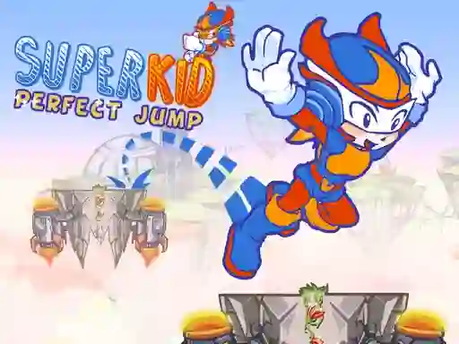 Игра Super Kid Perfect Jump онлајн