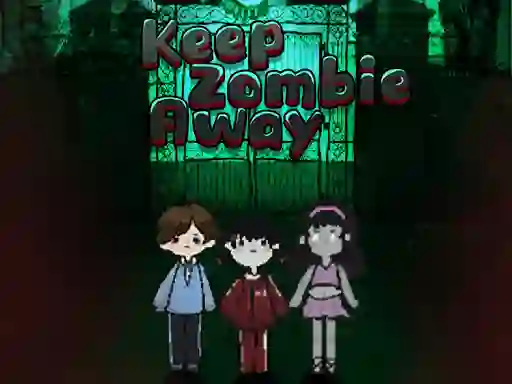 Игра Keep Zombie Away онлајн