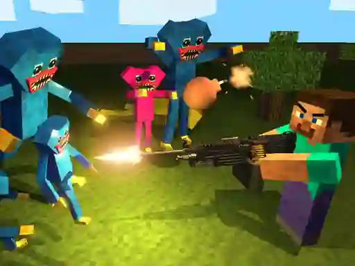 Игра Mine Shooter: Huggy's Attack онлајн