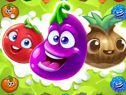 Игра Farm Pop Match-3 Puzzle онлајн
