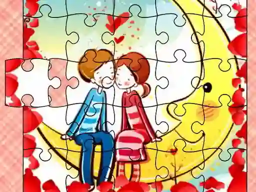 Игра Loving Couple Jigsaw онлајн