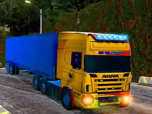 Игра Cargo Truck simulator 2025 онлајн