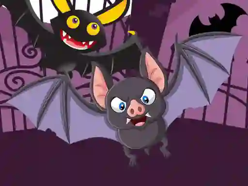 Игра Scary Midnight Hidden Bats онлајн