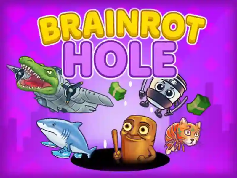Игра Brainrot Hole онлајн