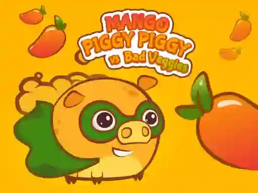 Игра Mango Piggy Piggy vs Bad Veggies онлајн