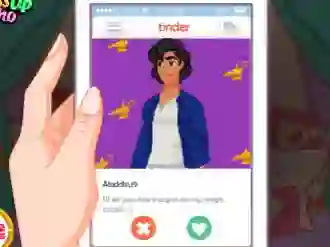 Игра Elsa Online Dating онлајн