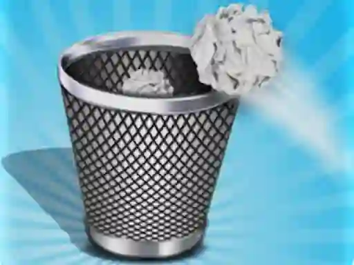Игра Trash Toss Paper Flings онлајн