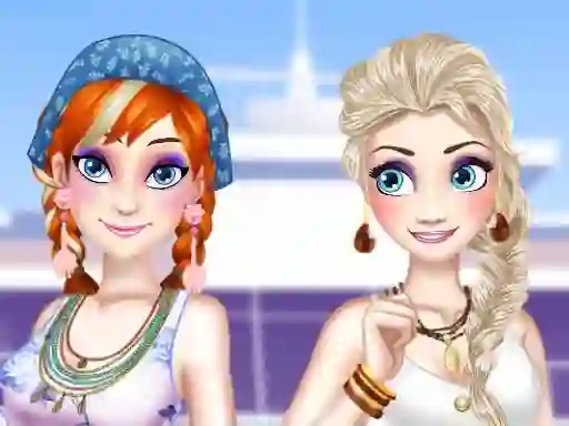 Игра Ella and Anna Spring Break онлајн