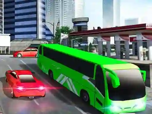 Игра Bus Driving 3d Simulator онлајн