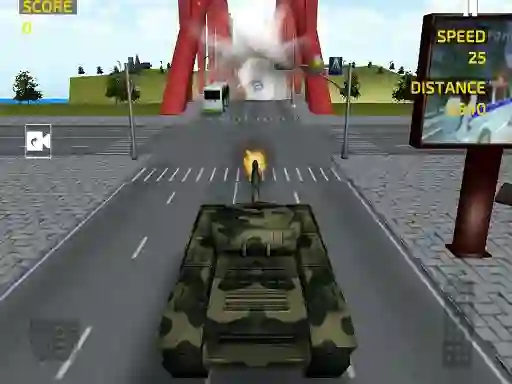 Игра Army Tank Driving Simulation онлајн