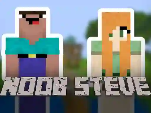 Игра Noob Steve онлајн