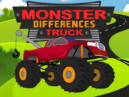 Игра Monster Truck Differences онлајн