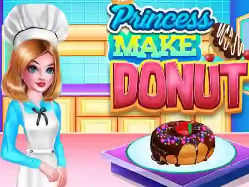 Игра Princess Make Donut онлајн