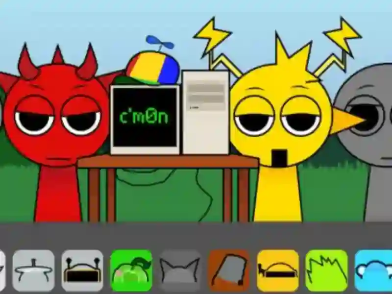 Игра Sprunki Retake онлајн