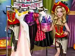 Игра Dove Halloween Dolly Dress Up онлајн