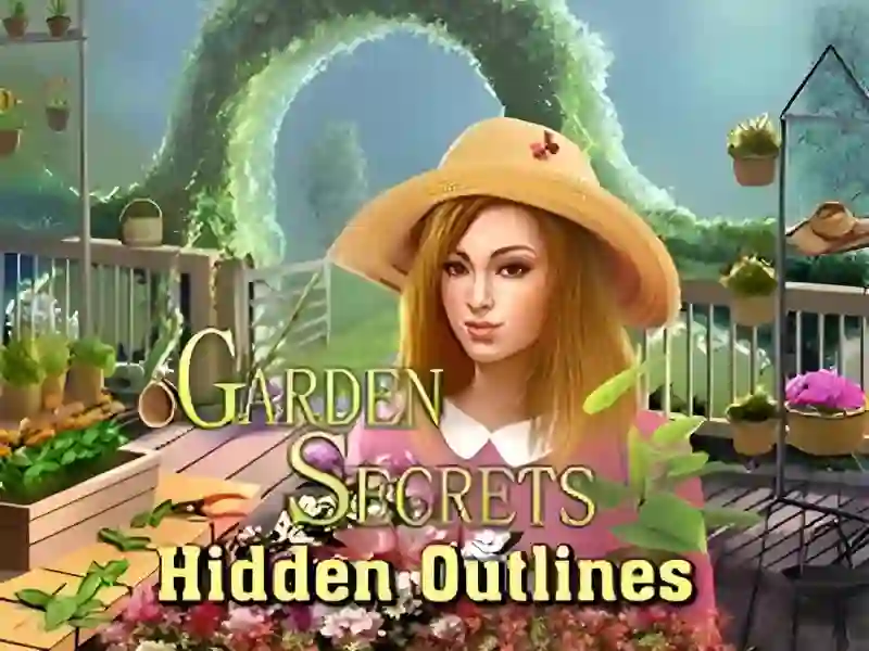 Игра Garden Secrets Hidden Objects by Outline онлајн
