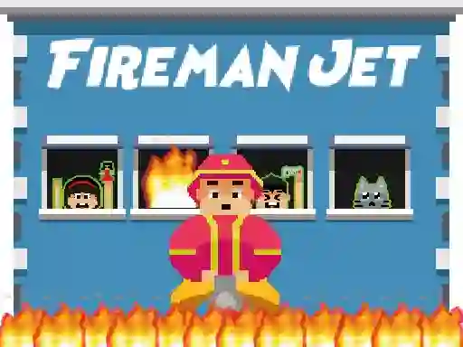 Игра Fireman Jet онлајн