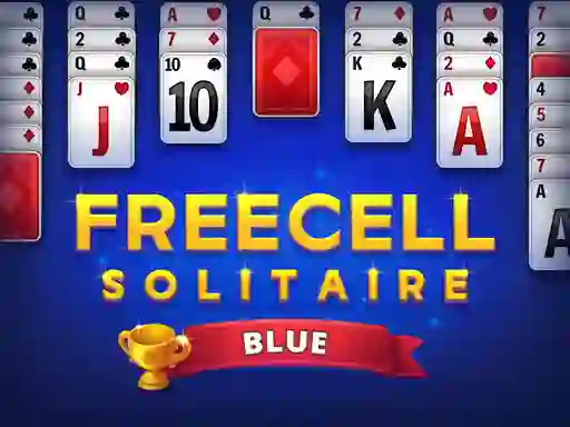 Игра Freecell Solitaire Blue онлајн
