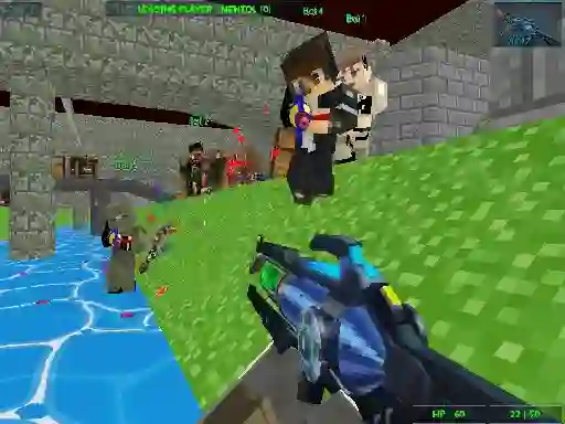 Игра GunGame Paintball Wars онлајн