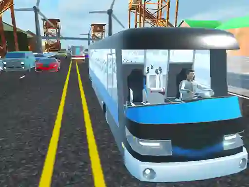 Игра Highway Bus Rush онлајн