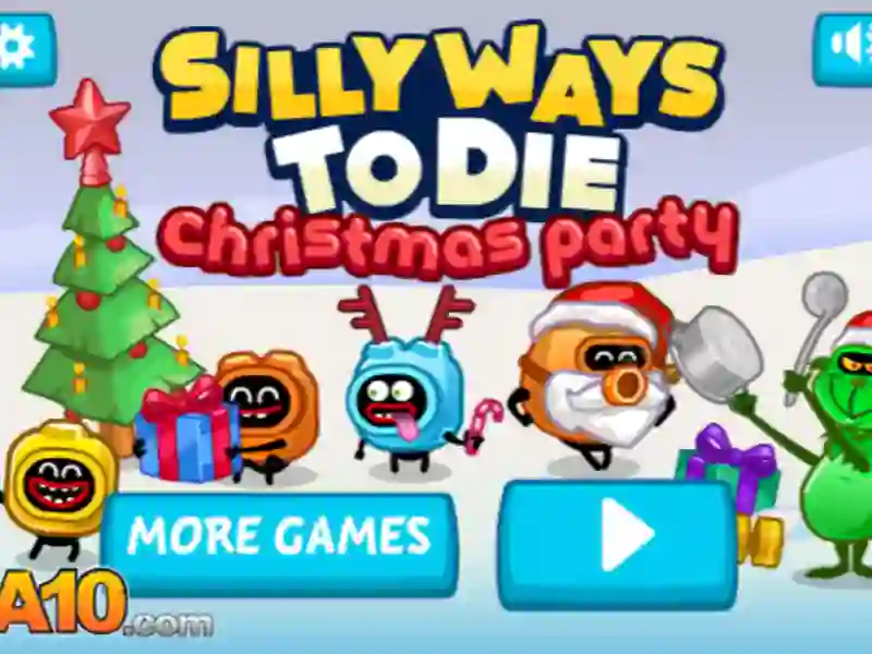 Игра Silly ways to die: Christmas Party онлајн