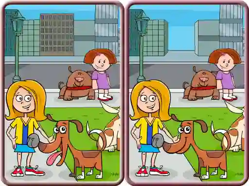 Игра Spot The Differences City онлајн
